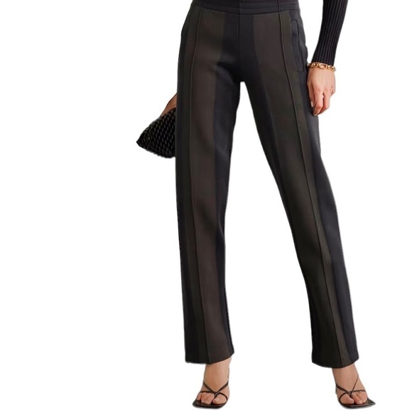 NWT BOTTEGA VENETA Paneled Tech Jersey Track Pants Black...